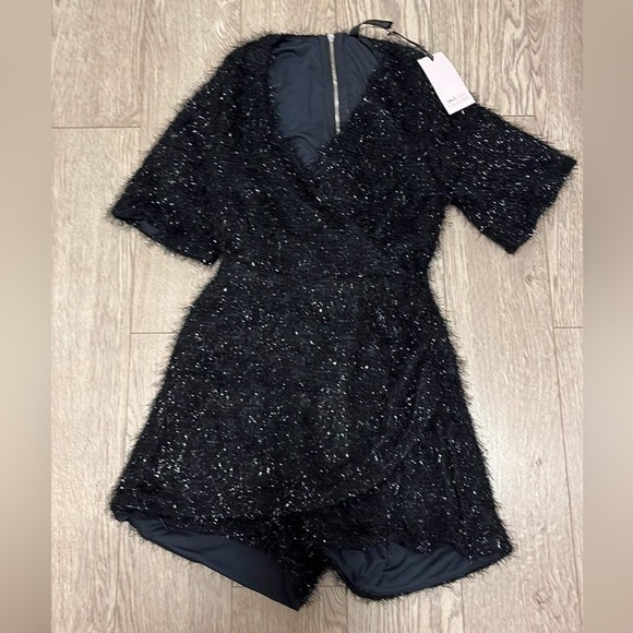 Brand new Smash and Tess black Tinsel romper 3XS - Picture 1 of 1